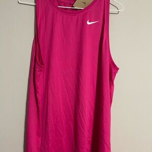 Nike Women's Pink Tank Top XL